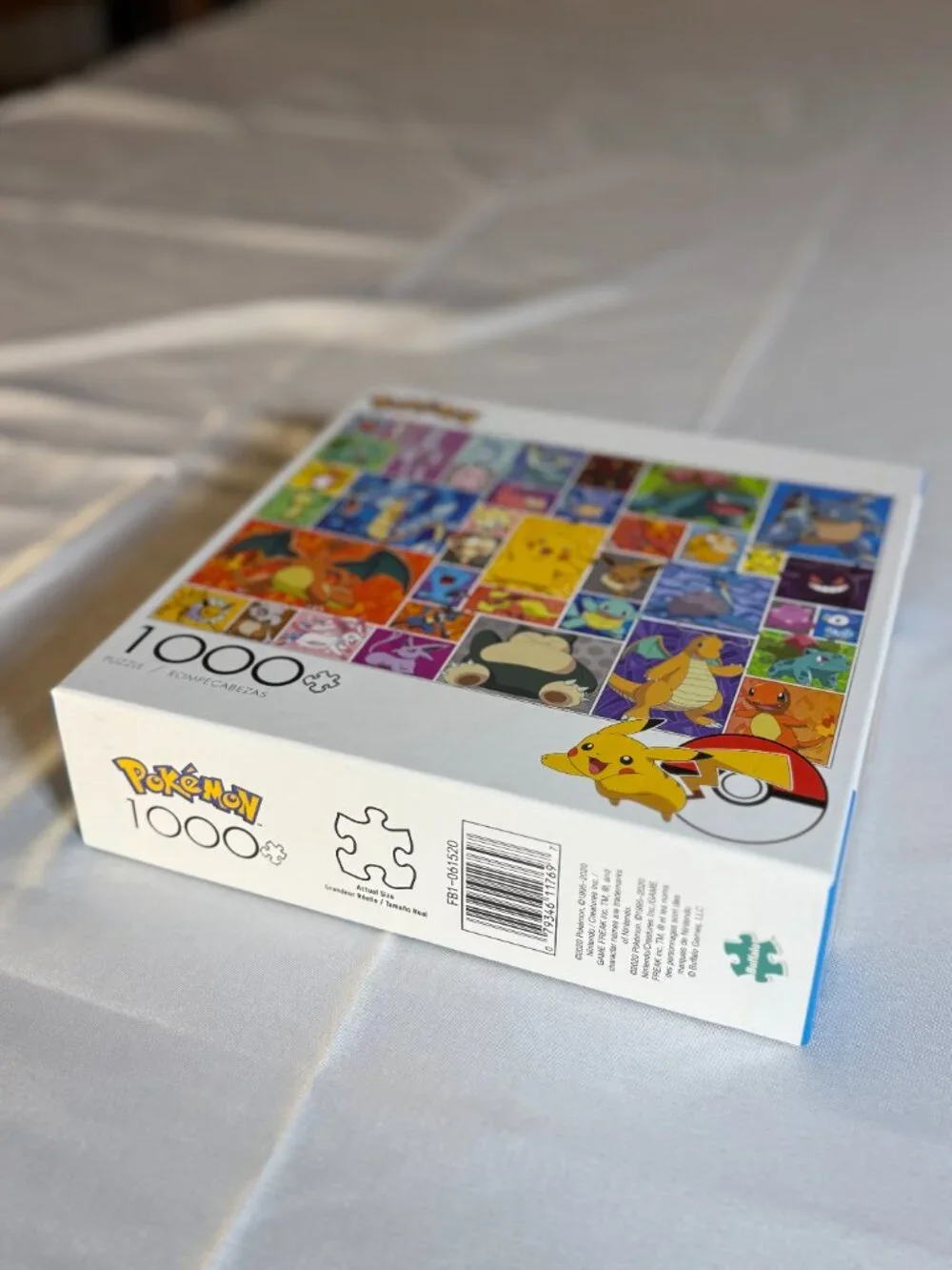 Buffalo Pokemon 1k piece jigsaw puzzle w/character collage 27